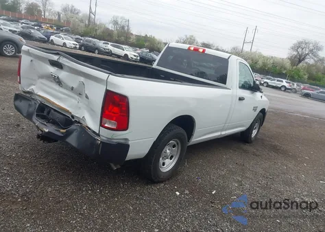 2022 Ram 1500 Classic Tradesman 4X2 8' Box from USA, damaged, VIN 3C6JR6DG4NG330058